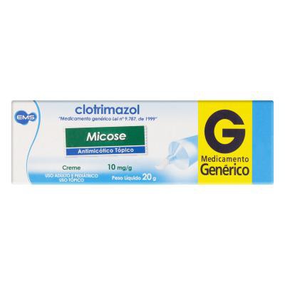 Clotrimazol Creme Ems 10mg 20g